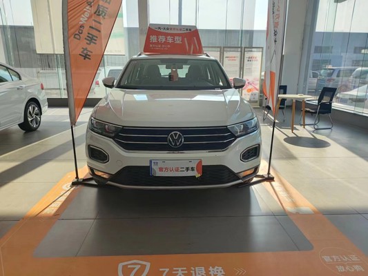 大众 2021款T-ROC探歌280TSI DSG两驱精英智联版正前