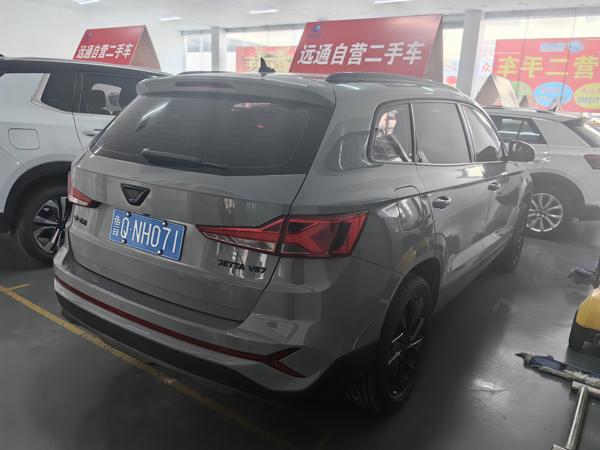 捷达 2022款捷达VS7280TSI 自动高光荣耀版右后45度图